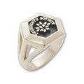 Signature Series Women's Hexagon Signet Ring